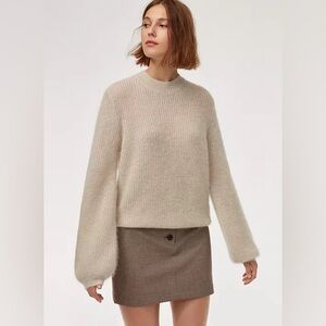 ARITZIA Little Moon Gardenia Wool Sweater